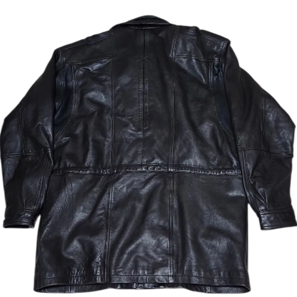 Vintage JL Just Leather – Real Leather Jacket (Size XL)